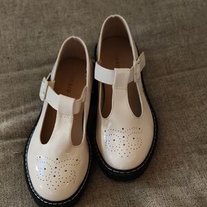 Torrid Cream T-Strap Flats